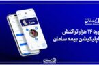 رکورد ۱۴ هزار تراکنش در اپلیکیشن بیمه سامان؛ خدمات پایدار در جنگ رمضان رکورد ۱۴ هزار تراکنش در اپلیکیشن بیمه سامان؛ خدمات پایدار در جنگ رمضان