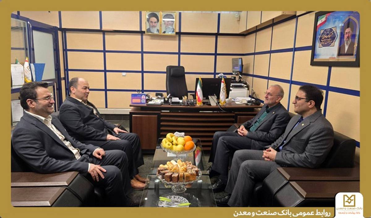 تاکید بر تعاملات بین بانکی در نشست مدیر استانی بانک صنعت و معدن با دبیر کمیسیون هماهنگی بانک های استان گلستان