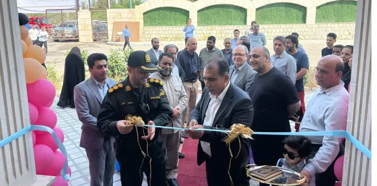 باغ مدرسه خلیج فارس در قشم افتتاح شد